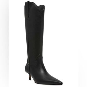 Steve Madden Black Over the Knee Boots